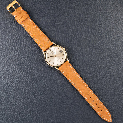 Omega De Ville Automatic Date 18K Gold Ref 162.046 from 1970