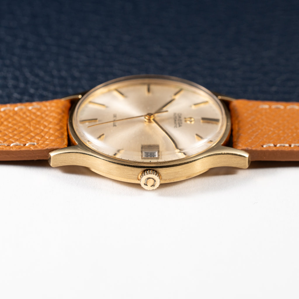 Omega De Ville Automatic Date 18K Gold Ref 162.046 from 1970