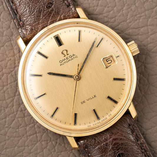 Omega De Ville De Luxe OM Onyx Dial Ref. 166.033 from 1967