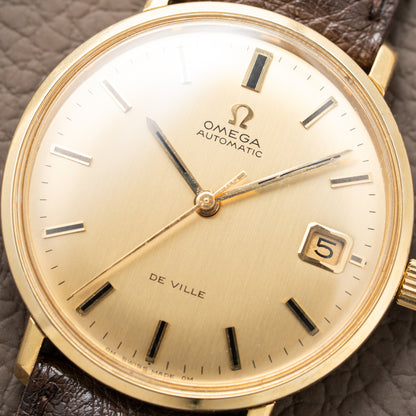 Omega De Ville De Luxe OM Onyx Dial Ref. 166.033 from 1967