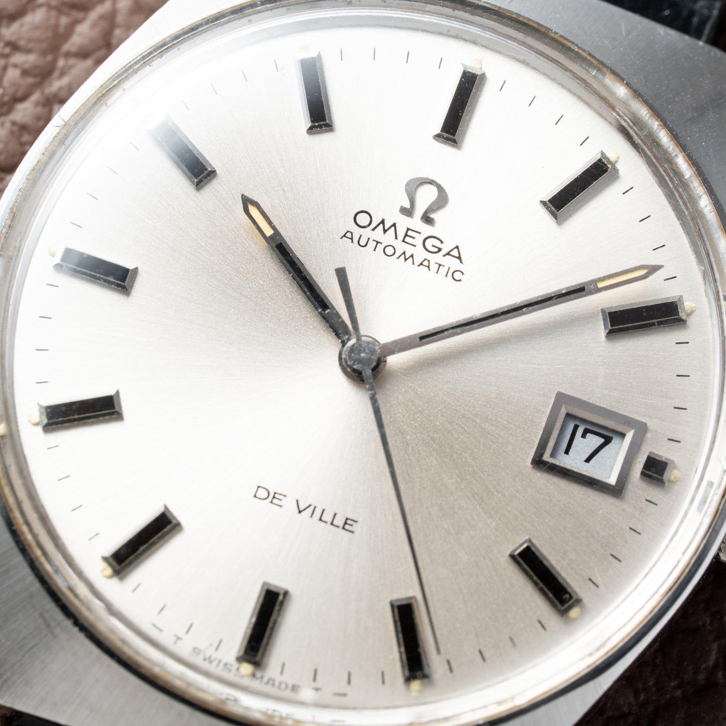 Omega De Ville Automatic Steel Calibre 1002 from 1971 Ref 166.051