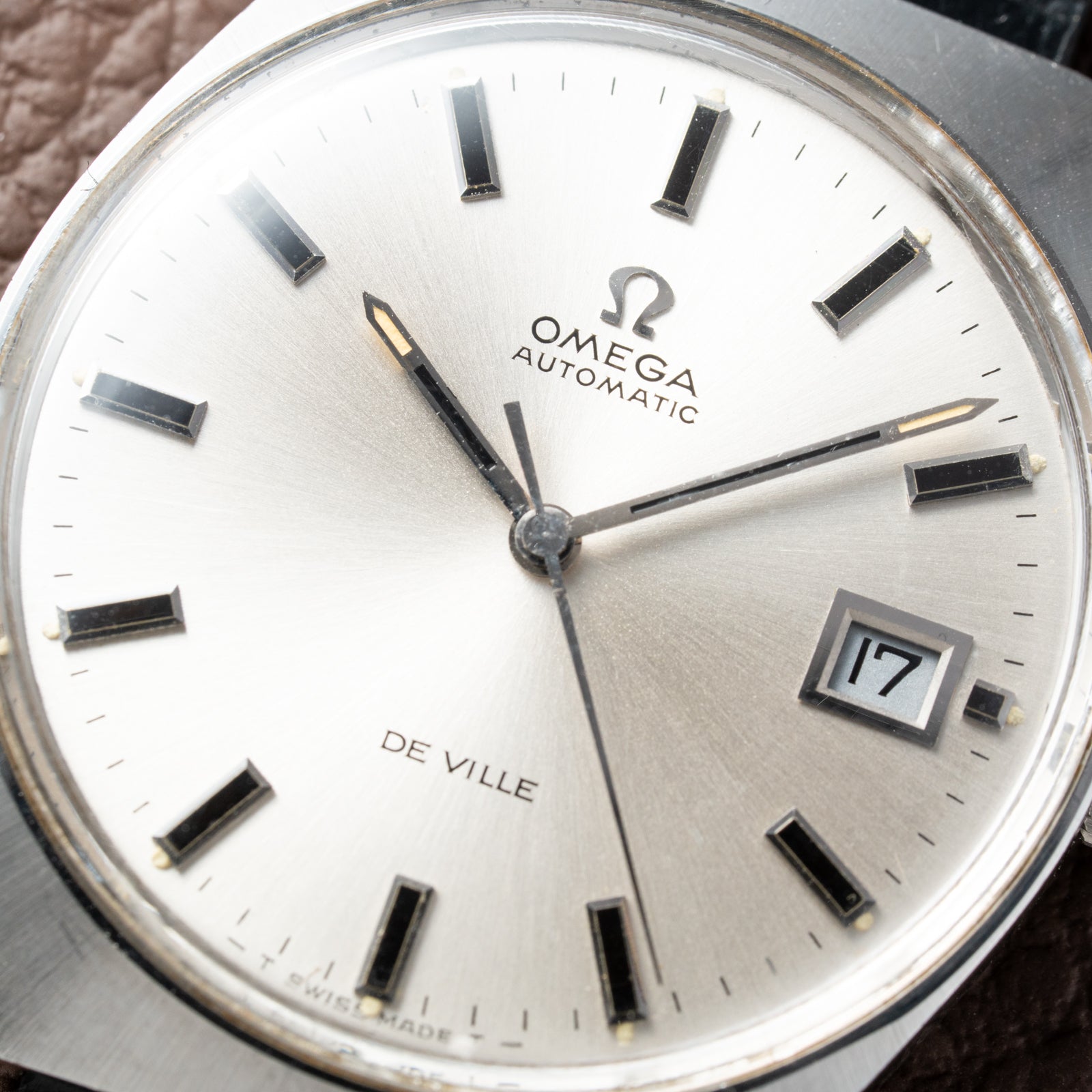 Omega De Ville Automatic Steel Calibre 1002 from 1971 Ref 166.051