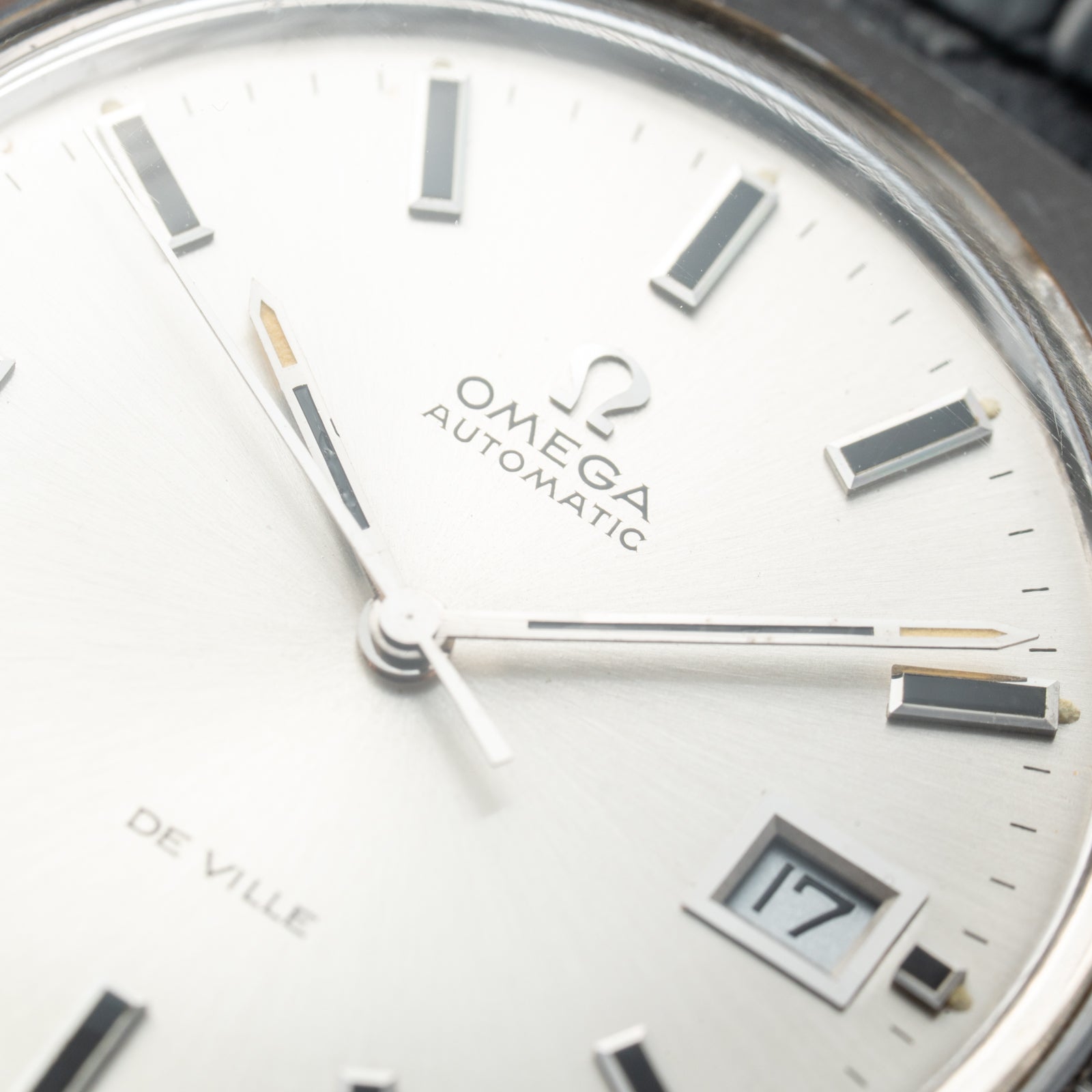 Omega De Ville Automatic Steel Calibre 1002 from 1971 Ref 166.051