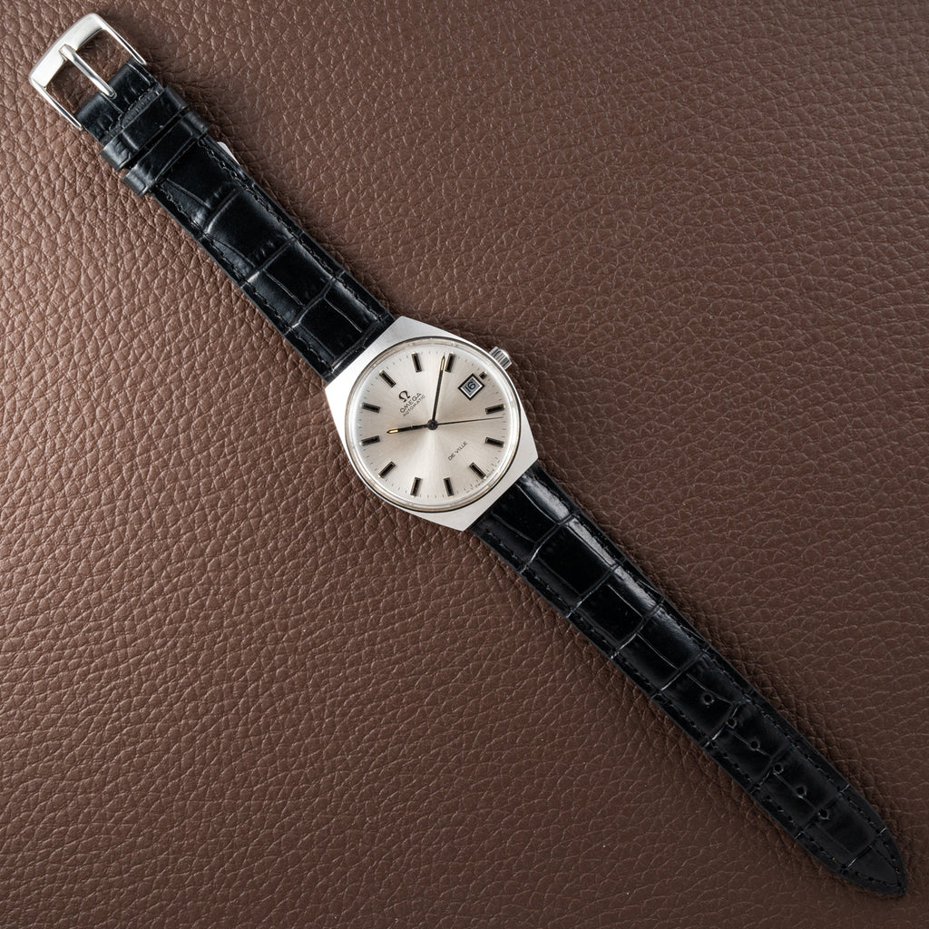 Omega De Ville Automatic Steel Calibre 1002 from 1971 Ref 166.051