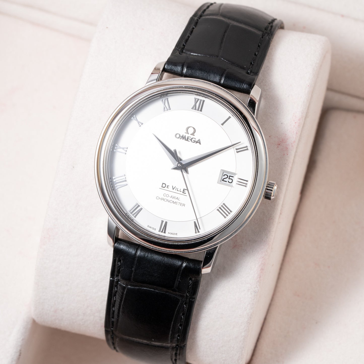 Omega De Ville Prestige Co-Axial Chronometer Ref. 4875.31.01 Full Set Cal. 2500 from 2010