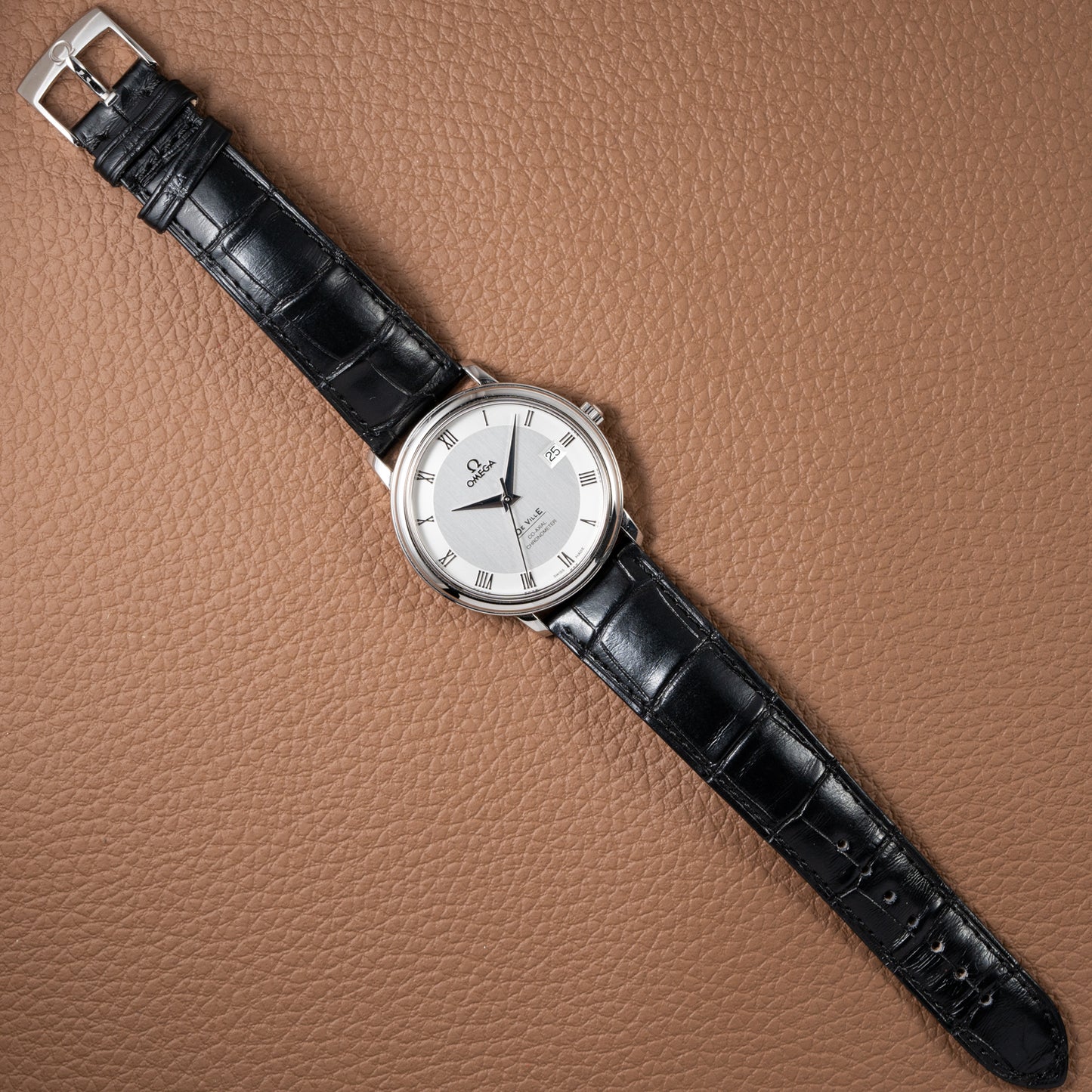 Omega De Ville Prestige Co-Axial Chronometer Ref. 4875.31.01 Full Set Cal. 2500 from 2010