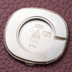 Omega De Ville Jeux d’Argent 925 Sterling Silver Moiré Two Tone Dial Ref. 8390 from 1973