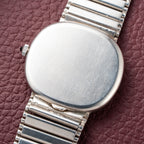 Omega De Ville Jeux d’Argent 925 Sterling Silver Moiré Two Tone Dial Ref. 8390 from 1973