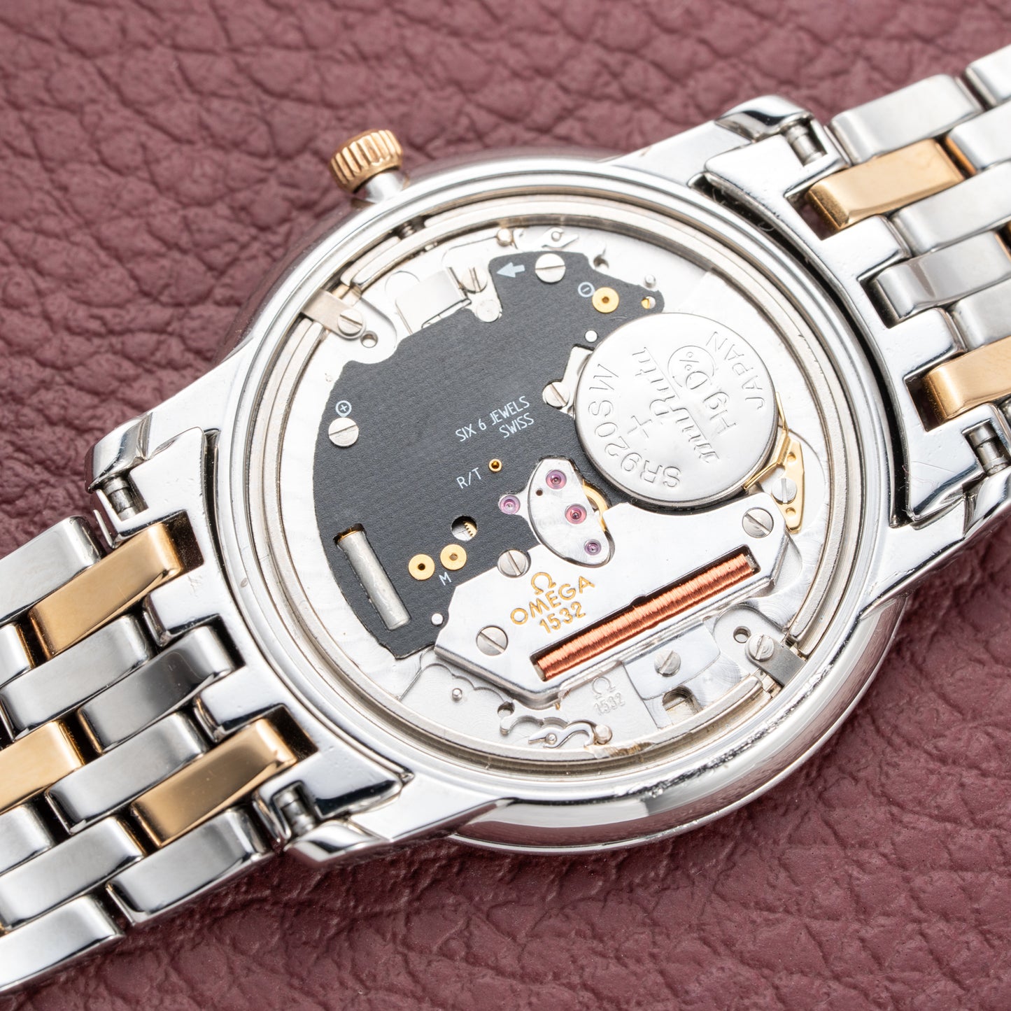 Omega De Ville Prestige Quartz Gold Steel Ref.43103100 from 2004