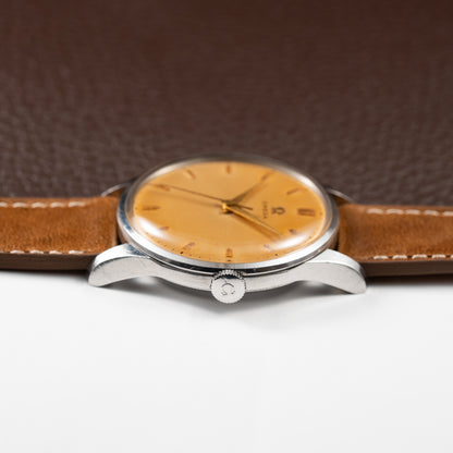 Omega Dress Watch Jumbo Centre Seconds Patina Dial Ref. 2810 from 1955