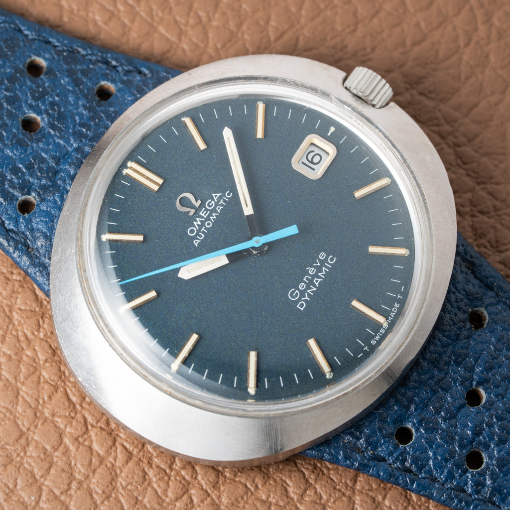 Omega Dynamic Genève Automatic Blue Dial Ref. 166.039 from 1968