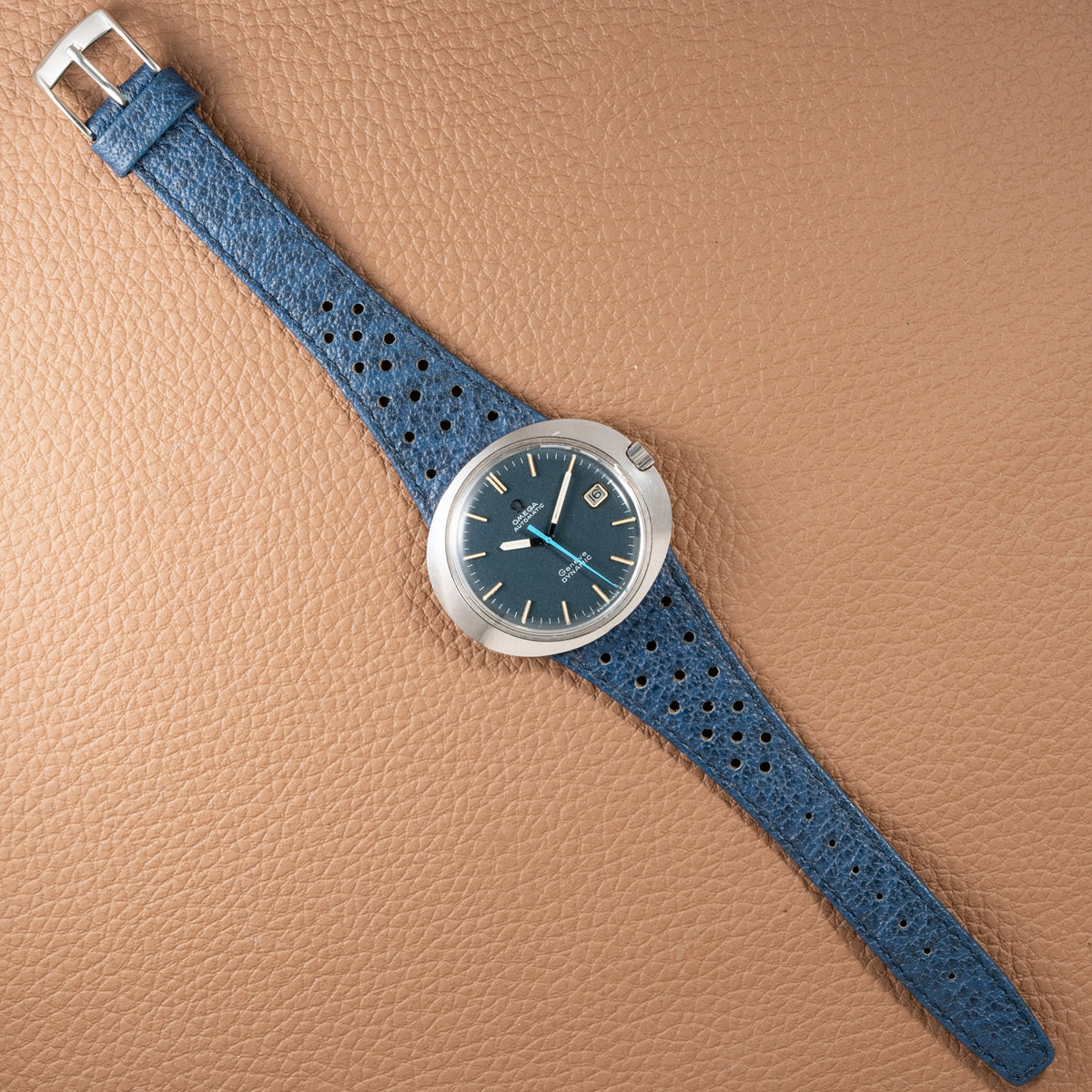 Omega Dynamic Genève Automatic Blue Dial Ref. 166.039 from 1968