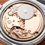 Omega Genève Jumbo "Date" Grey Dial from 1974