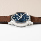 Omega Genève Day-Date Automatic Blue Dial Ref. 166.0117 from 1972