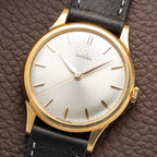 Omega Oversize Dress Watch 18k Yellow Gold Ref 14708 Cal 285 from 1961