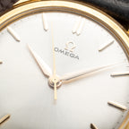 Omega Oversize Dress Watch 18k Yellow Gold Ref 14708 Cal 285 from 1961