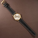 Omega Oversize Dress Watch 18k Yellow Gold Ref 14708 Cal 285 from 1961