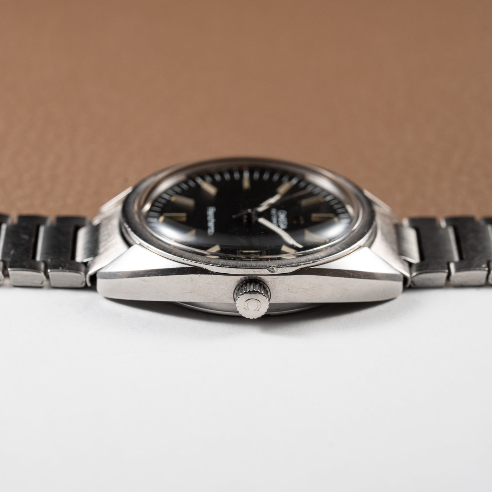 Omega Ranchero Automatic Black Dial Ref. 166.0218 – A Rare Belgian-Market Treasure from 1975