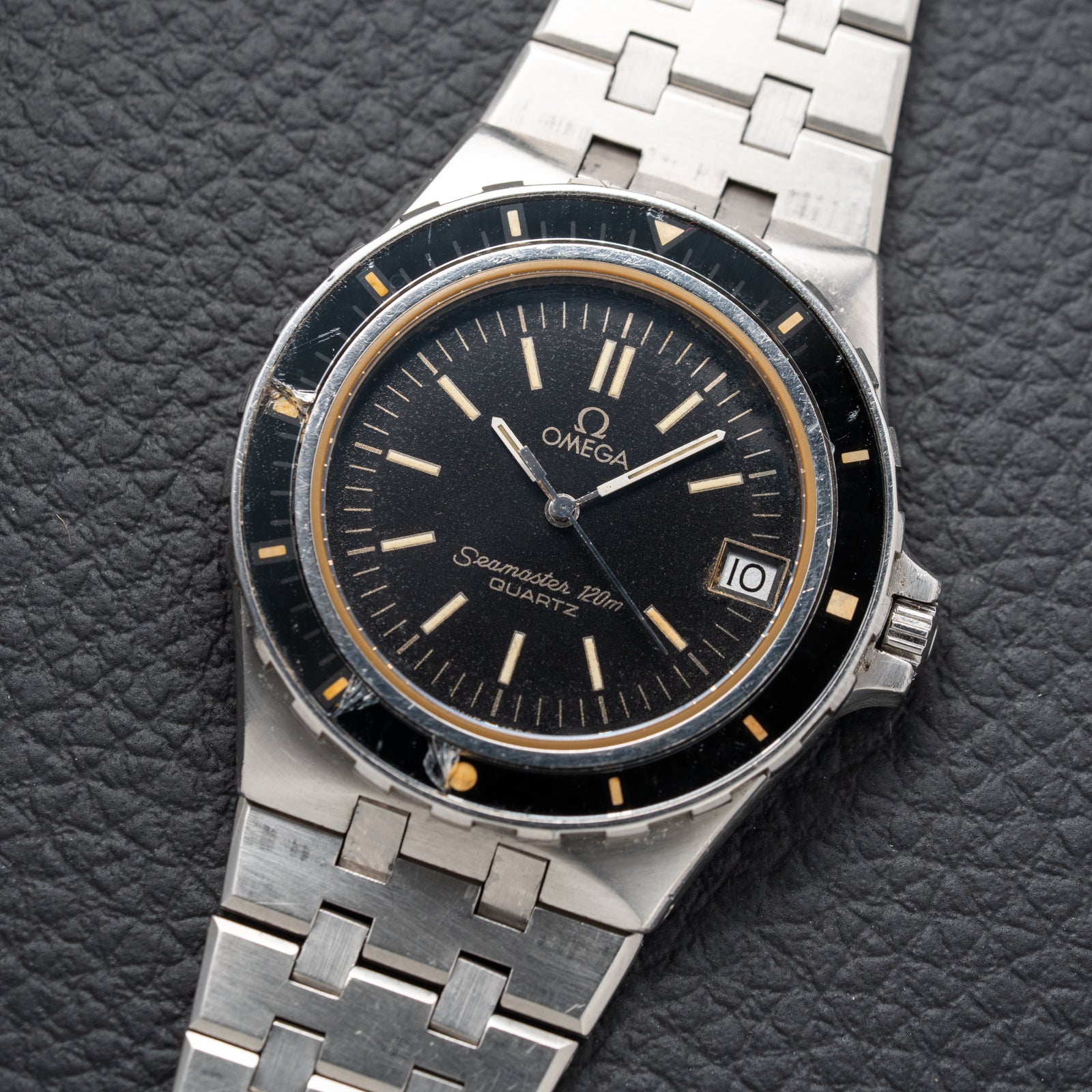 Omega 120M Jaques Mayol Plongeur de Luxe Ref 396.0900 from 1980