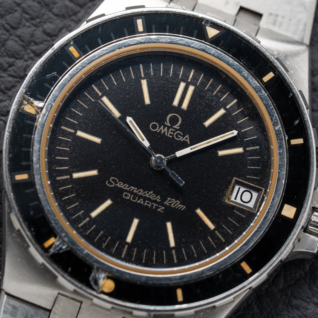 Omega 120M Jaques Mayol Plongeur de Luxe Ref 396.0900 from 1980