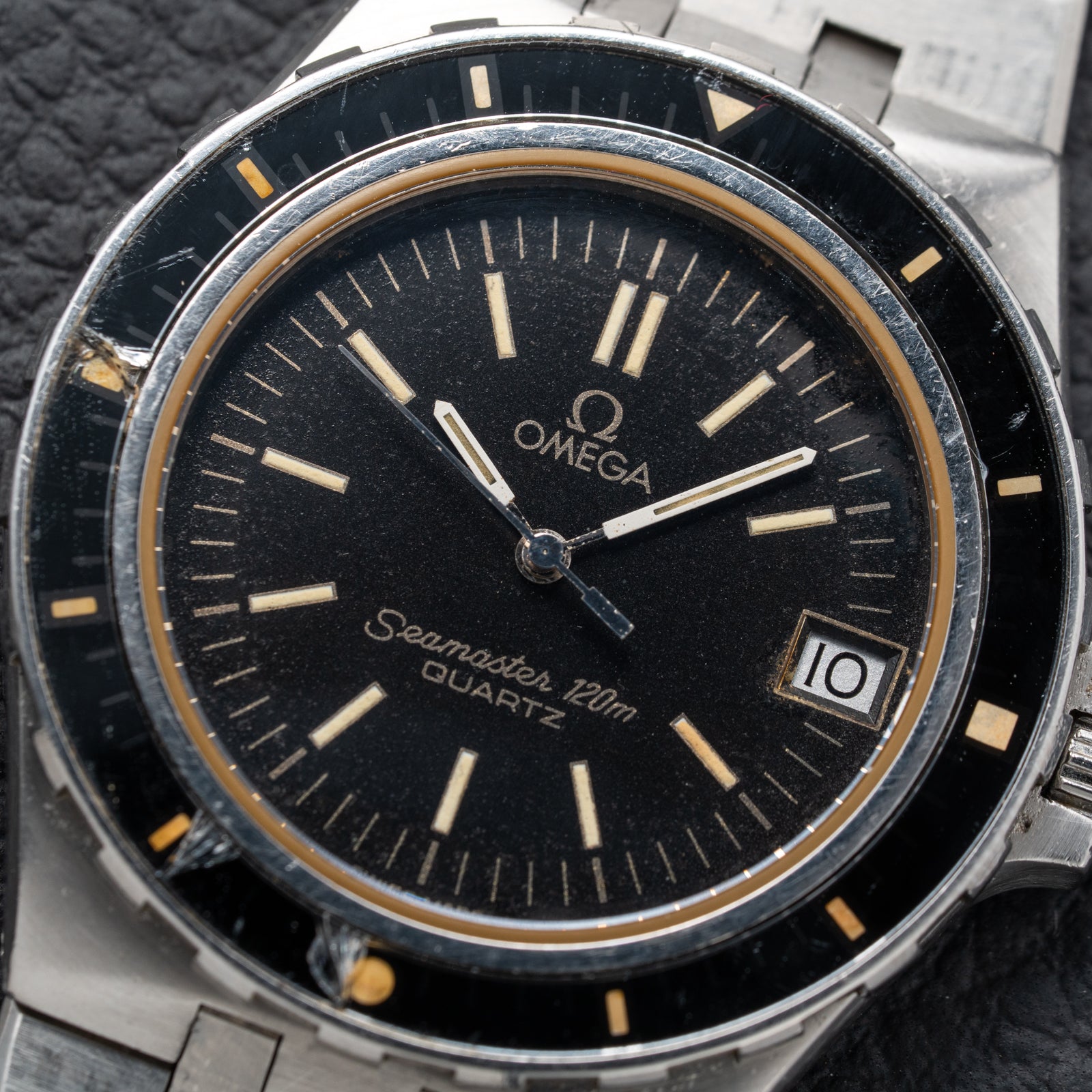 Omega 120M Jaques Mayol Plongeur de Luxe Ref 396.0900 from 1980