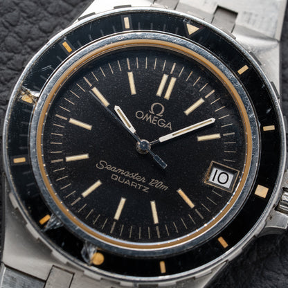 Omega 120M Jaques Mayol Plongeur de Luxe Ref 396.0900 from 1980