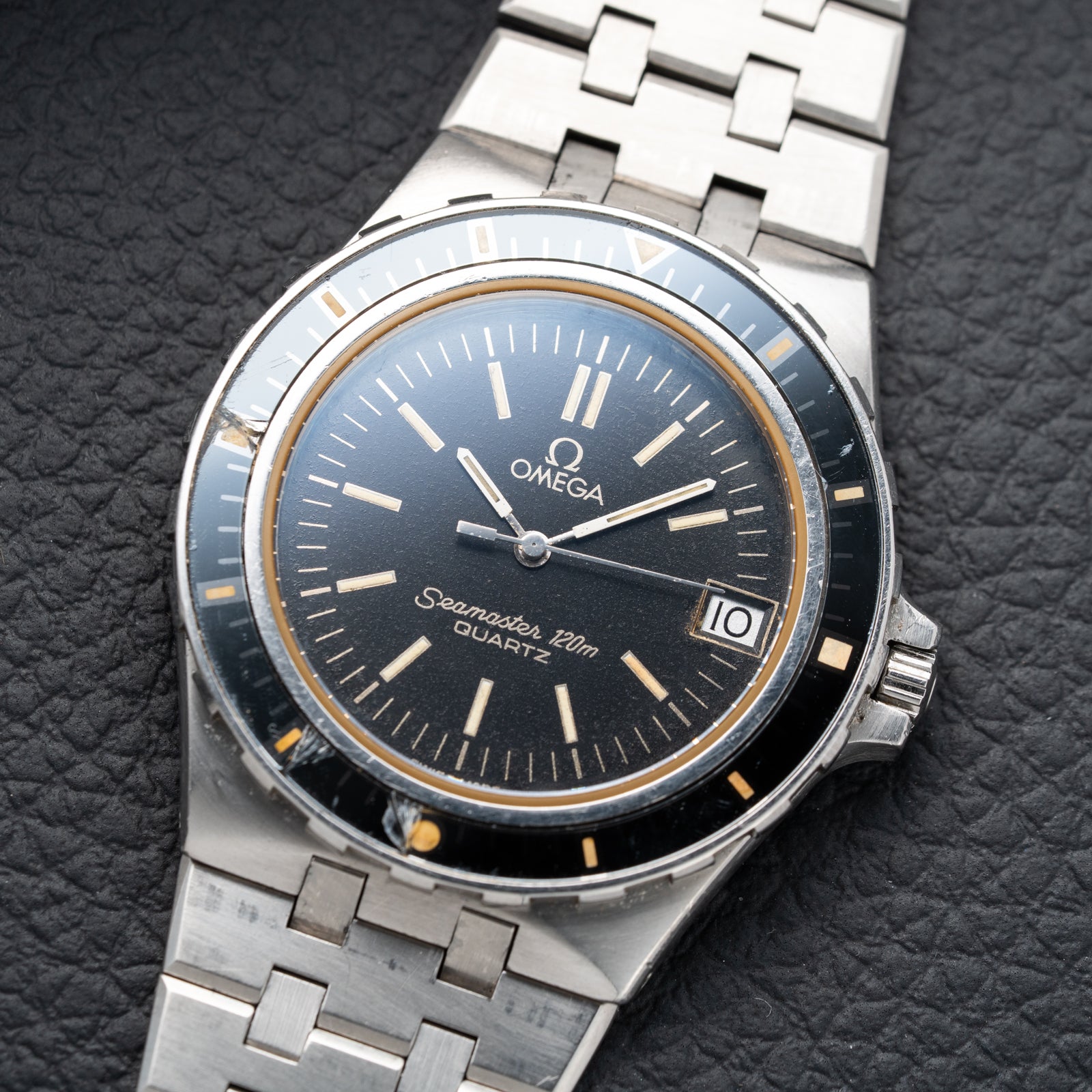 Omega 120M Jaques Mayol Plongeur de Luxe Ref 396.0900 from 1980