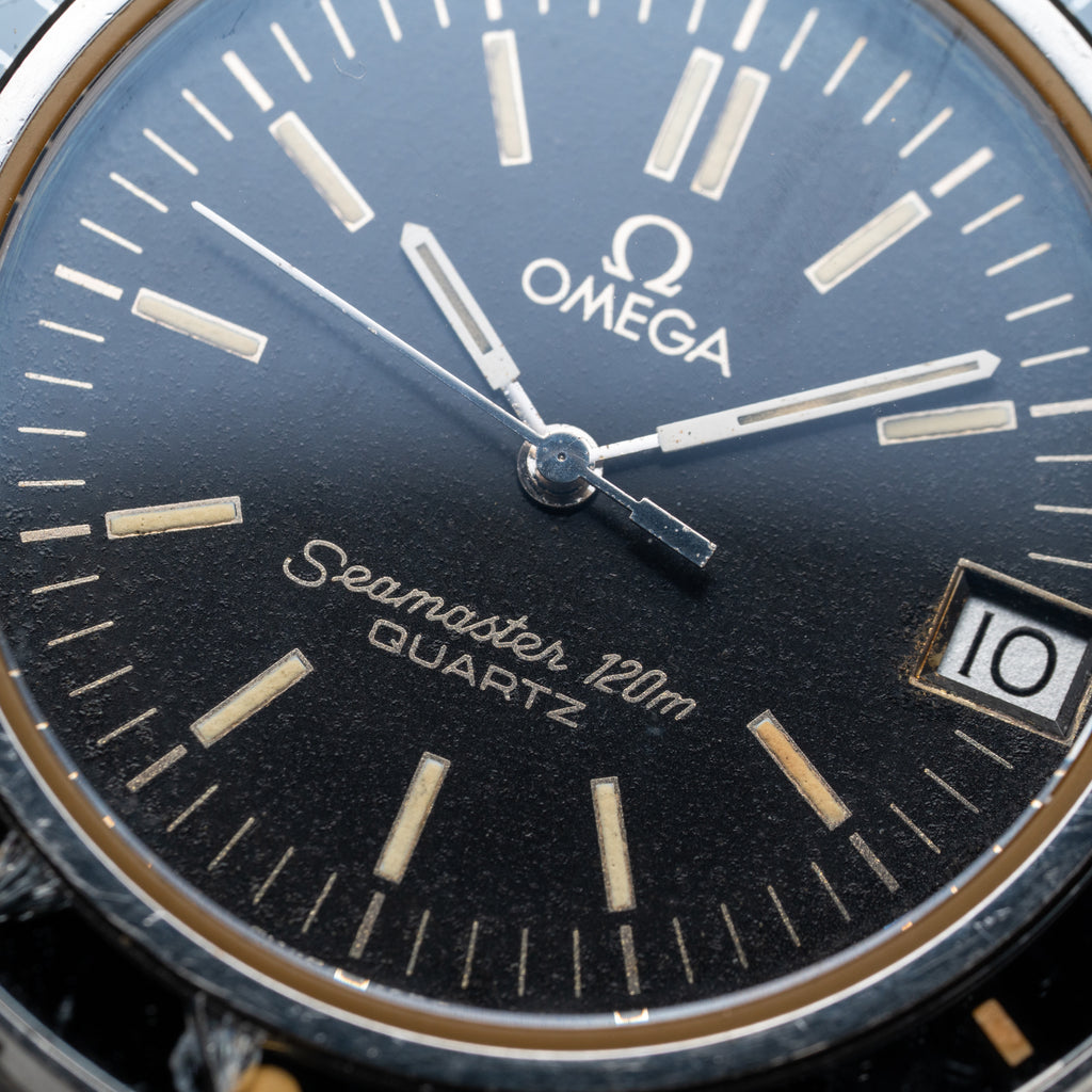 Omega 120M Jaques Mayol Plongeur de Luxe Ref 396.0900 from 1980
