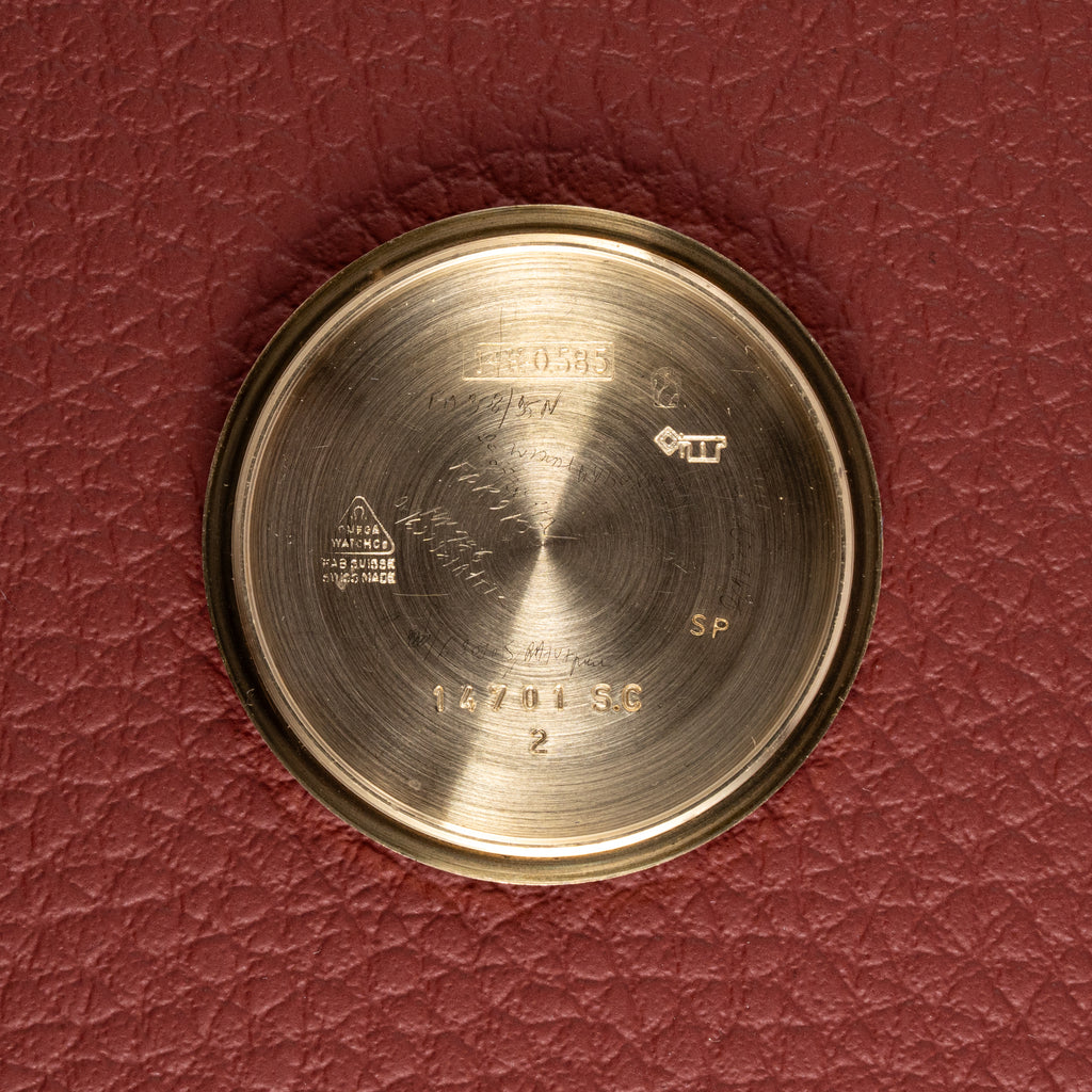 Omega Seamaster De Luxe Automatic 14K 1960 OM Dial