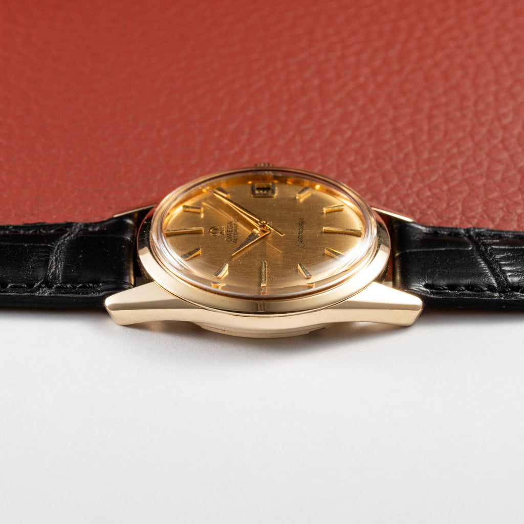 Omega Seamaster De Luxe Automatic 14K 1960 OM Dial