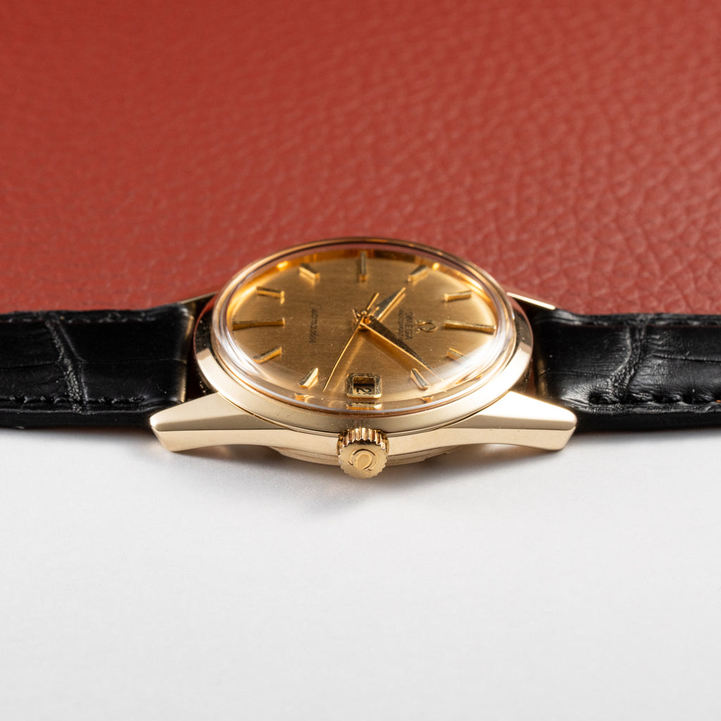 Omega Seamaster De Luxe Automatic 14K 1960 OM Dial