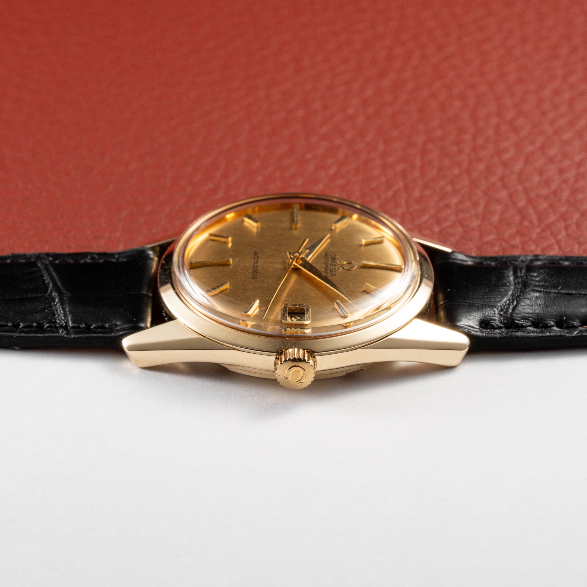 Omega Seamaster De Luxe Automatic 14K 1960 OM Dial