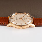 Omega Seamaster Automatic Rosé Gold 18K French Case from 1963 Ref. 165.001