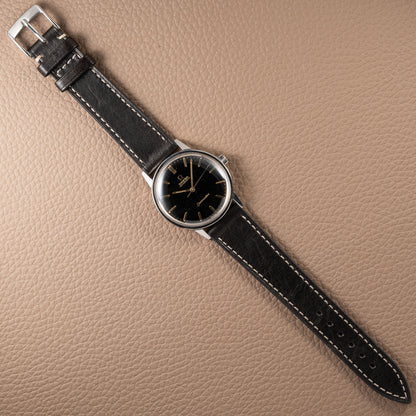 Omega Seamaster Automatic Black Gilt Dial Ref 165.002 from 1966