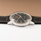Omega Seamaster Automatic Black Gilt Dial Ref 165.002 from 1966