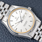 Omega Seamaster Automatic Day-Date Stripped Dial Jubilee Bracelet Ref. 166.0264 from 1980