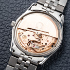 Omega Seamaster Automatic Day-Date Stripped Dial Jubilee Bracelet Ref. 166.0264 from 1980