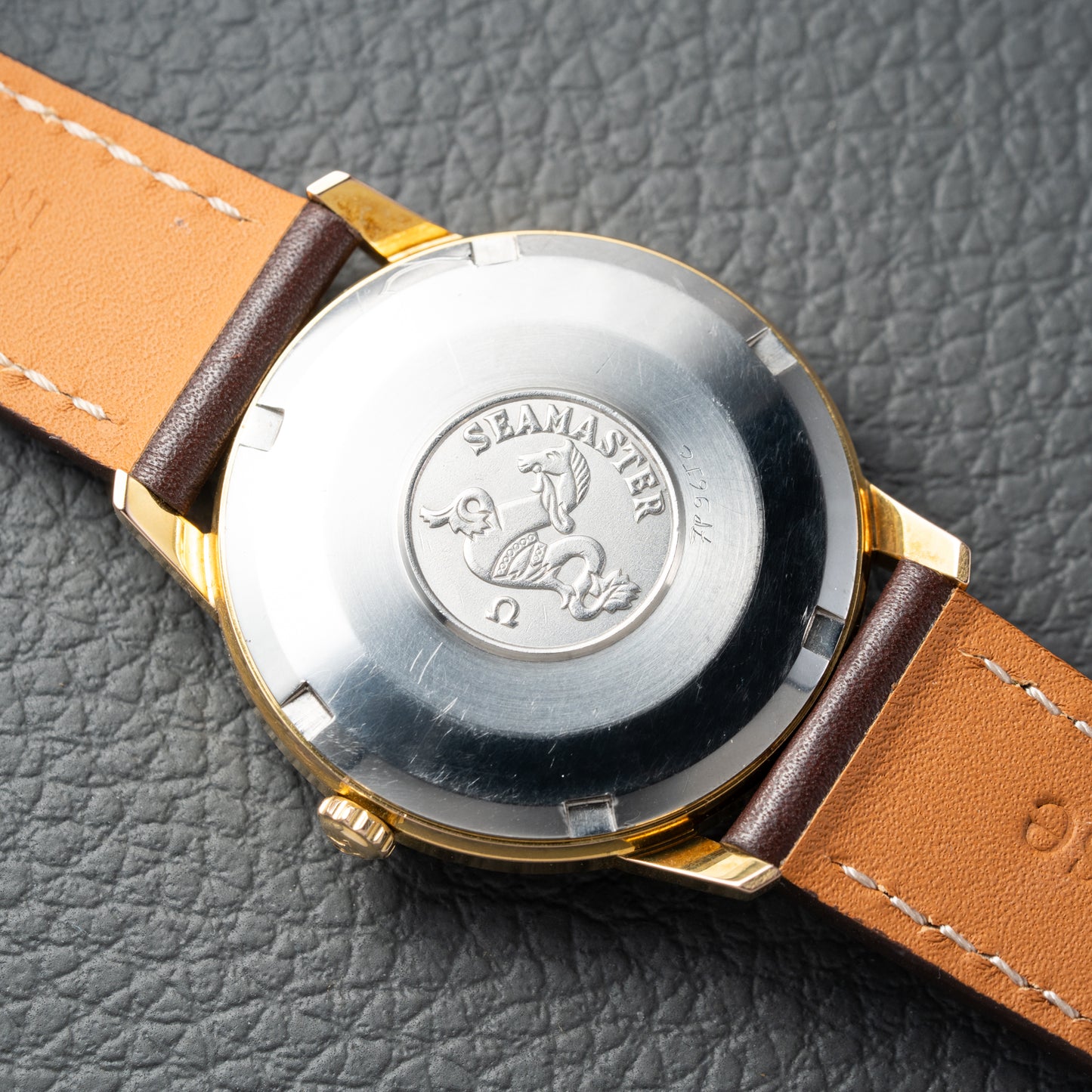Omega Seamaster Automatic Gold Plated from 1966 Ref. 165.002