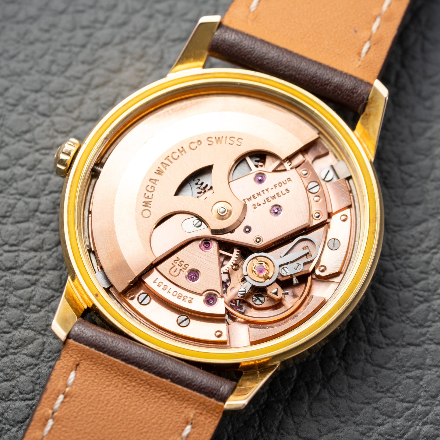 Omega Seamaster Automatic Gold Plated from 1966 Ref. 165.002