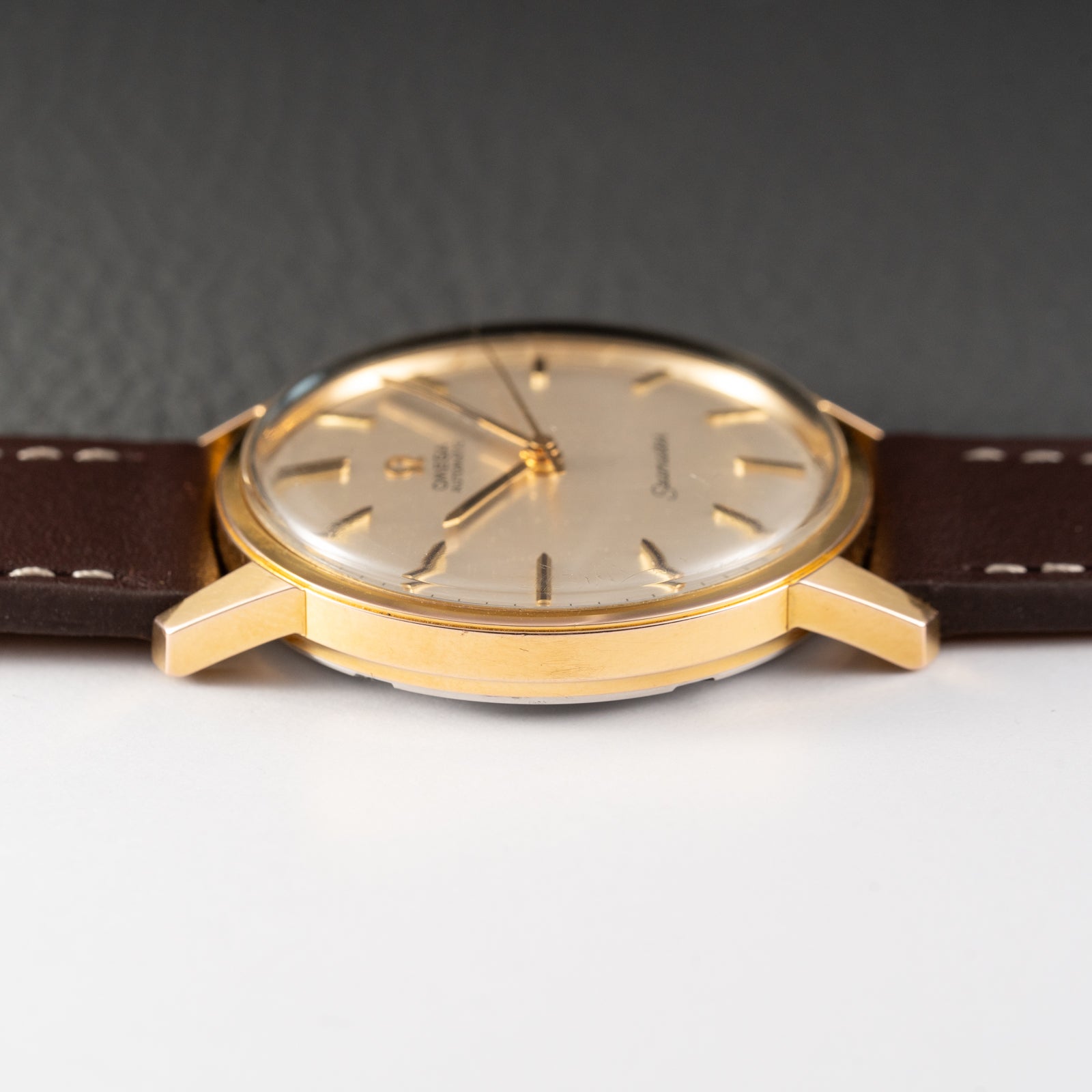 Omega Seamaster Automatic Gold Plated from 1966 Ref. 165.002