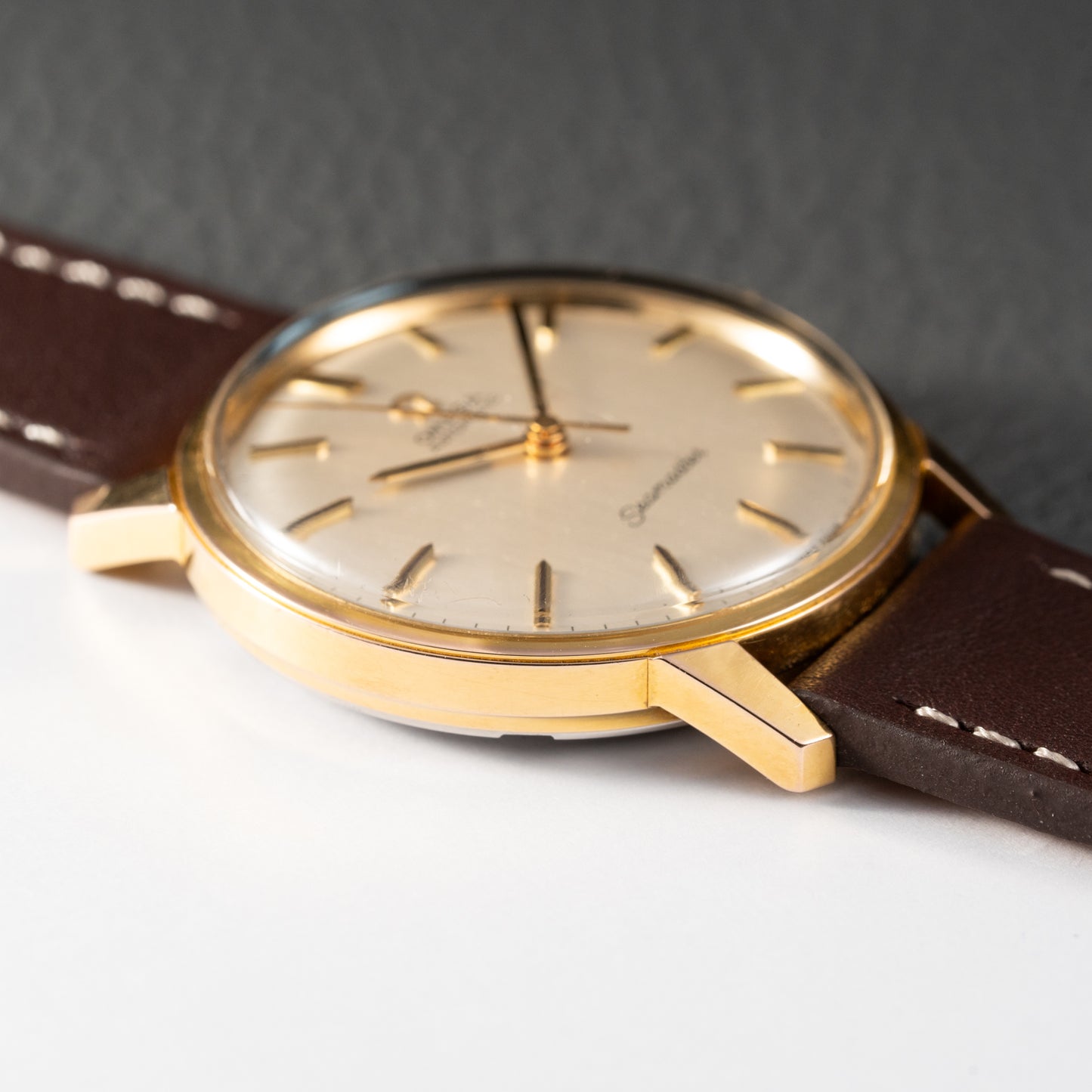 Omega Seamaster Automatic Gold Plated from 1966 Ref. 165.002