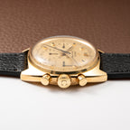Omega Seamaster Chronograph “C-Shape” DeLuxe 18K Yellow Gold Cal. 861 Ref 145.016 from 1969