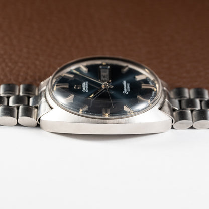 Omega Seamaster Cosmic Automatic Day Date Blue Dial Ref. 166.036 from 1969