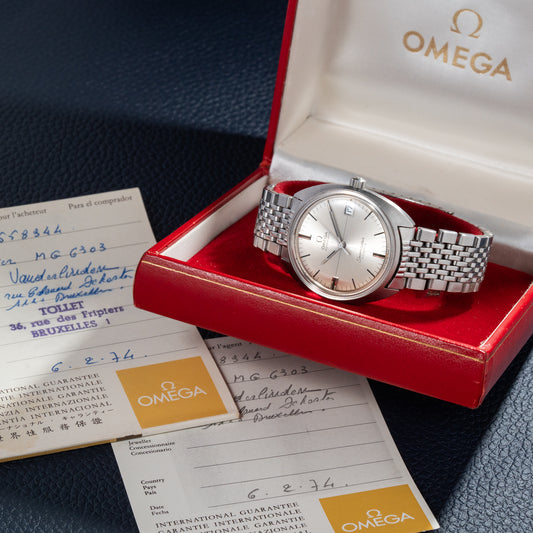 Omega Seamaster Cosmic BoR Full Set Ref 166.023 from 1974