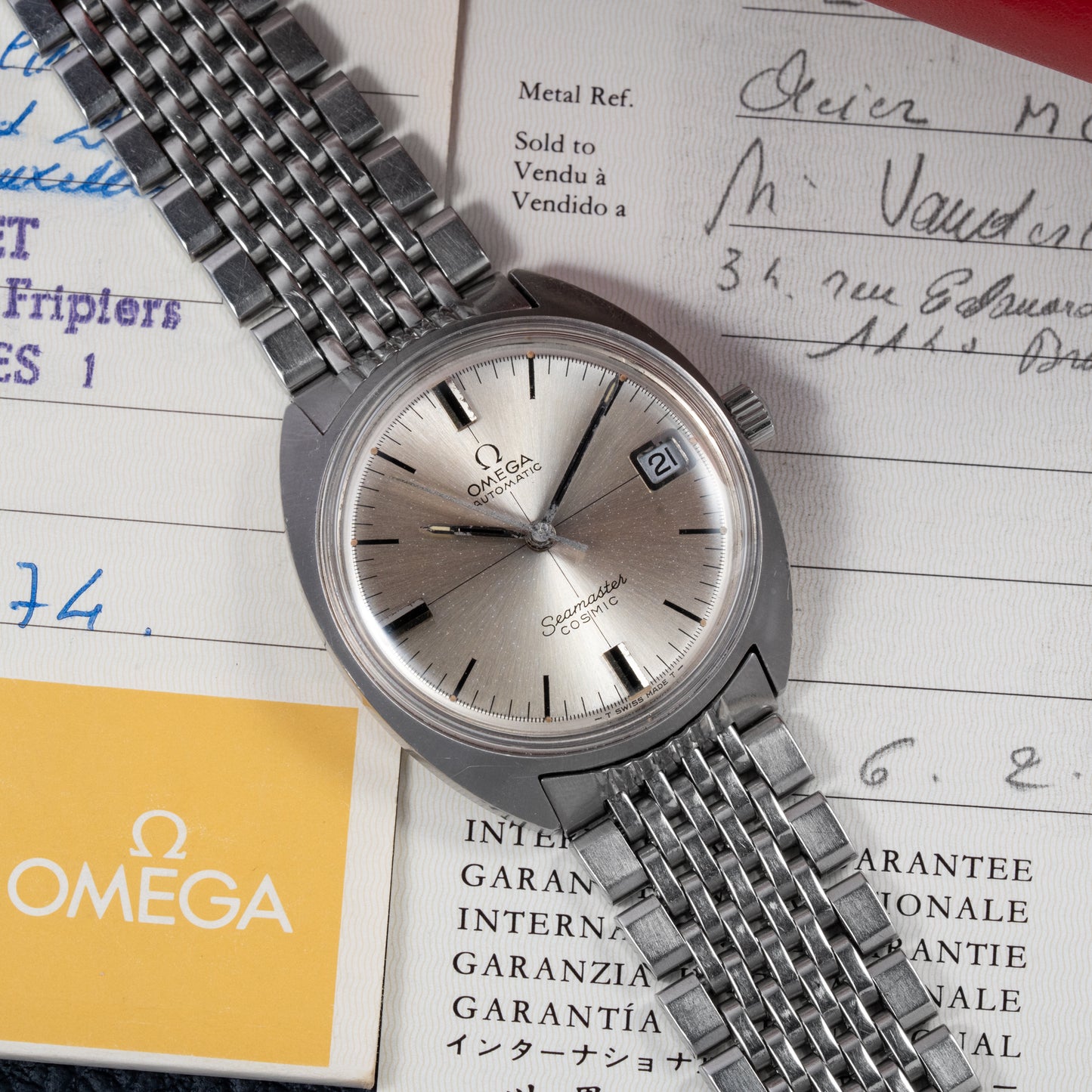 Omega Seamaster Cosmic BoR Full Set Ref 166.023 from 1974