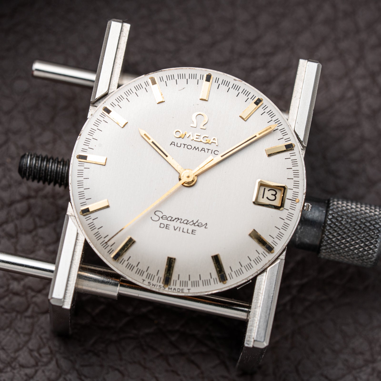 Omega Seamaster De Ville Automatic 18k with Racing Dial from 1963 Ross American Case