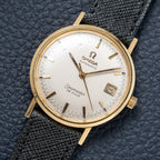 Omega Seamaster De Ville Automatic 18k with Racing Dial from 1963 Ross American Case