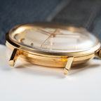 Omega Seamaster De Ville Automatic 18k with Racing Dial from 1963 Ross American Case