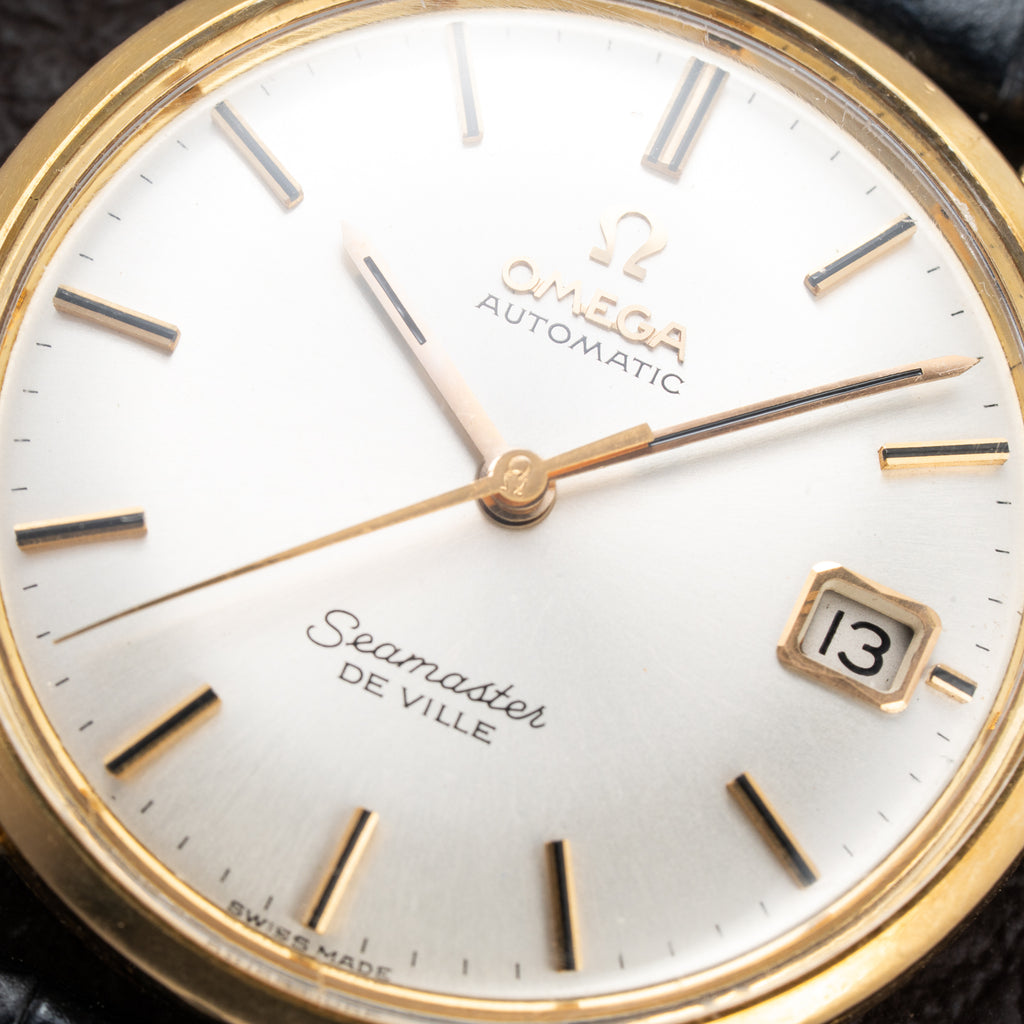 Omega Seamaster De Ville Automatic in 18k Yellow gold Ref 166.020 from 1964