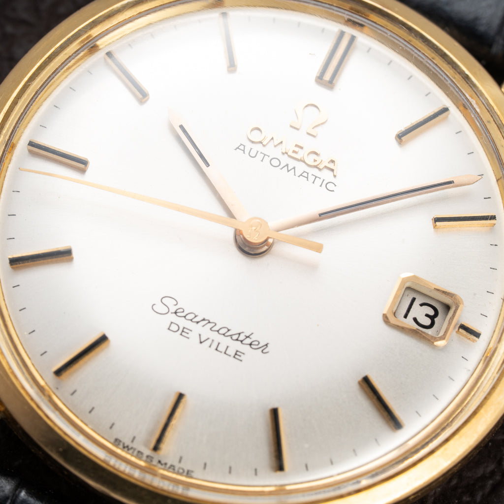 Omega Seamaster De Ville Automatic in 18k Yellow gold Ref 166.020 from 1964